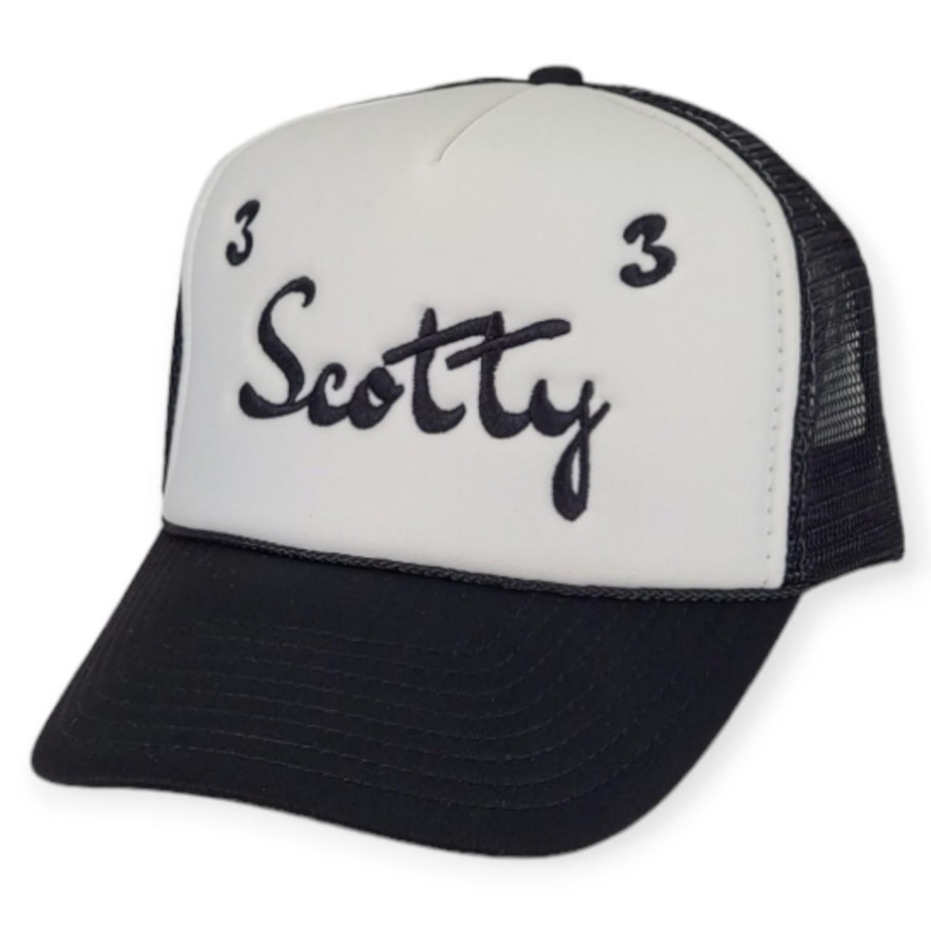 New Mens Vintage Scotty Snapback Cap Hat